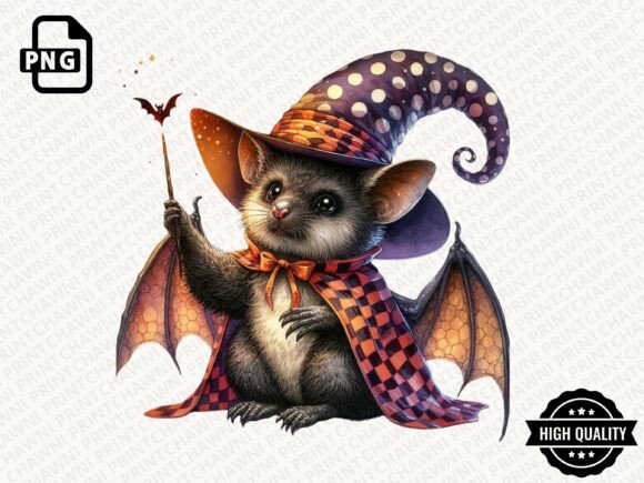 Download Halloween Quirky Bat Clipart PNG - Bat Collection