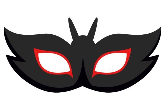 Download Design for Creepy Mask of Bat with Wings - Bat Collection