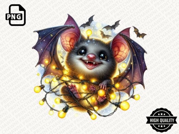 Download Halloween Quirky Bat Clipart PNG - Bat Collection