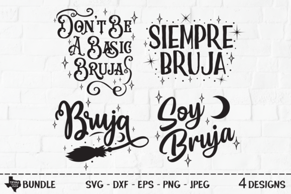 Download Bruja Halloween Bundle - Witch Designs - Witch designs Collection