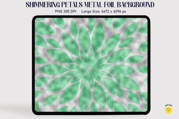 Download Shimmering Petals Metal Foil Background - Premium Resources