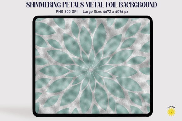 Download Shimmering Petals Metal Foil Background - Premium Resources